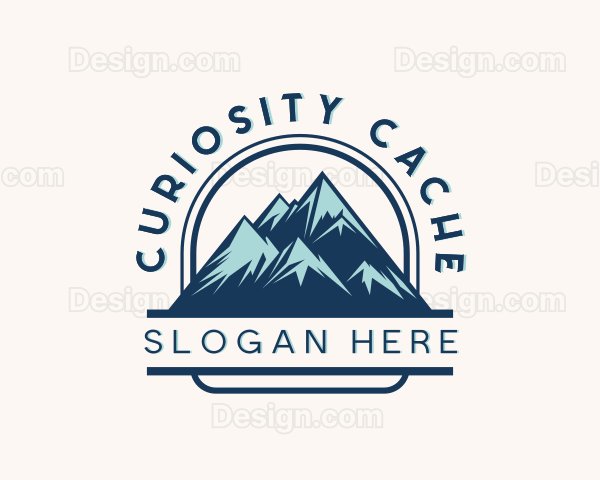 Hiking Mountain Outdoor Logo