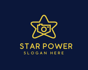 Star Camera Photography logo design