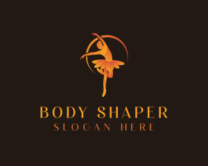 Ballet Dance Performer logo design