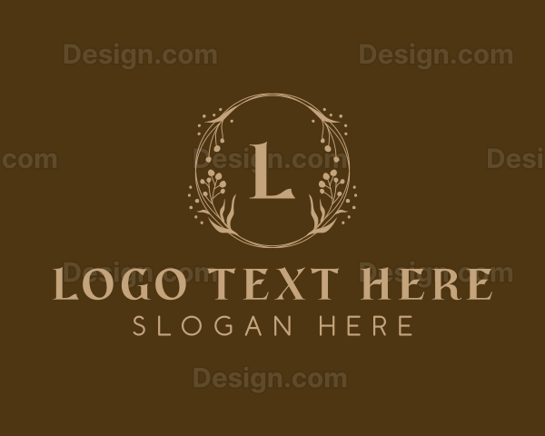 Elegant Wreath Decor Logo