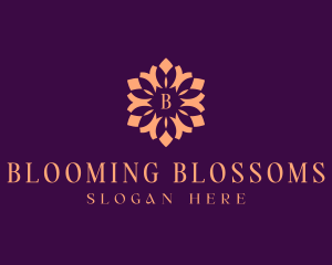 Wellness Flower Garden logo design