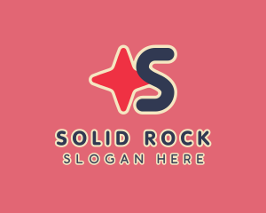 Star Studio Letter S logo design