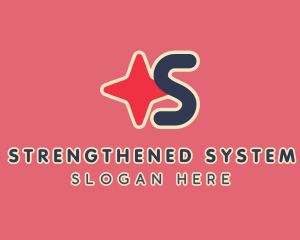 Star Studio Letter S logo design