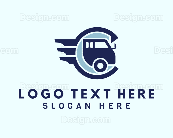 Freight Vehicle Letter C Logo