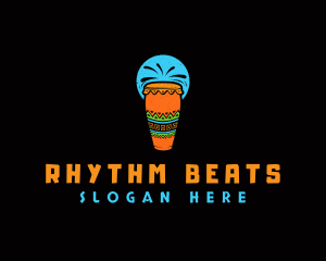 African Conga Drum logo