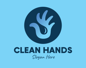 Hand Sanitizing Liquid Soap logo