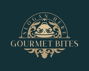  Luxury Gourmet Cloche  logo design