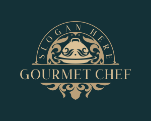  Luxury Gourmet Cloche  logo design