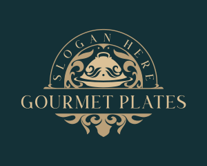  Luxury Gourmet Cloche  logo design