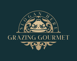  Luxury Gourmet Cloche  logo design