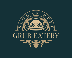  Luxury Gourmet Cloche  logo design