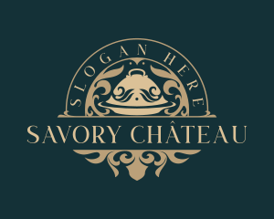  Luxury Gourmet Cloche  logo design