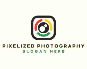 Jamaican Camera Photographer logo design