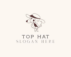 Fashion  Dog Hat logo design