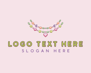 Charm Beads Necklace Logo