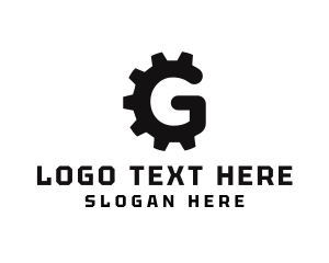 Machine Gear Cog logo