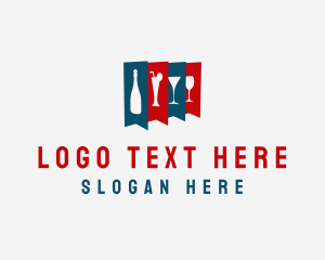 Alcoholic Drink Banner  logo