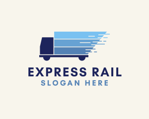 Express Truck Delivery logo design