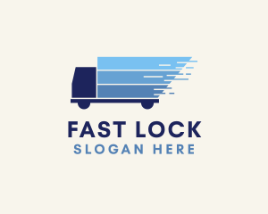 Express Truck Delivery logo design