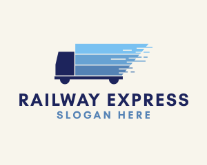 Express Truck Delivery logo design