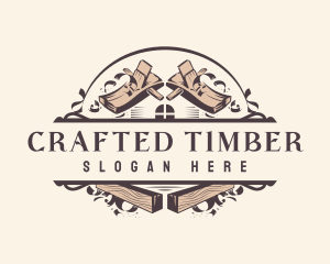 Woodwork Carpentry Development logo design