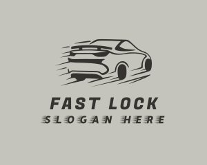 Fast Car Racing logo design