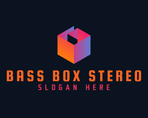 3D Cube Box  logo design