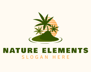 Organic Weed Nature logo design