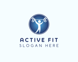 Physical Fitness Gym logo design