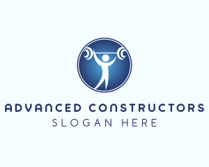 Physical Fitness Gym logo design