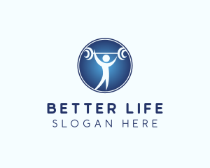 Physical Fitness Gym logo design