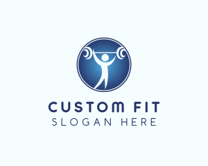 Physical Fitness Gym logo design