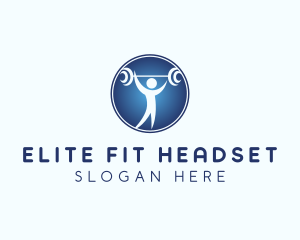 Physical Fitness Gym logo design