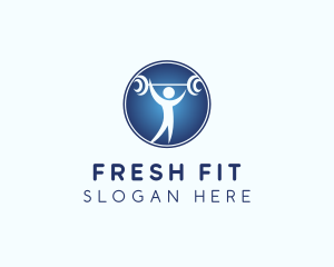 Physical Fitness Gym logo design