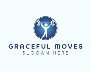 Physical Fitness Gym logo design