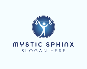 Physical Fitness Gym logo design