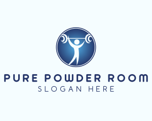 Physical Fitness Gym logo design