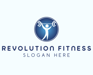 Physical Fitness Gym logo design