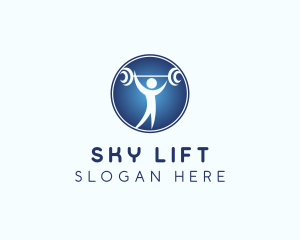 Physical Fitness Gym logo design