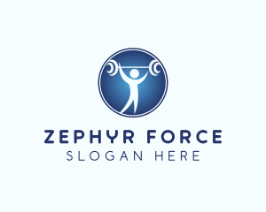 Physical Fitness Gym logo design