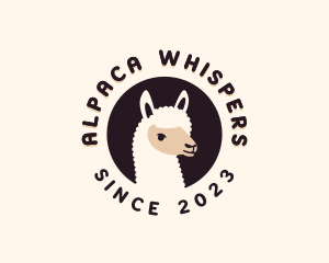 Llama Farm Animal logo