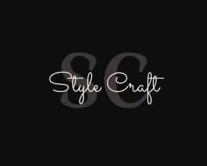 Tailoring Fashion Style logo design