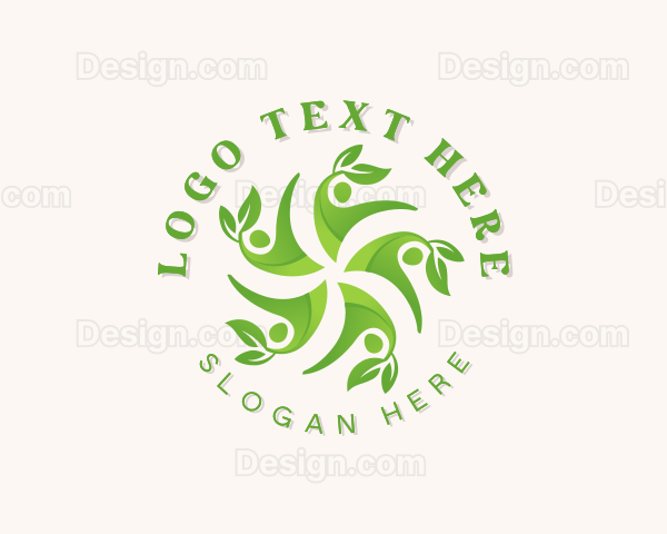 Leaf Community People Logo