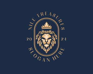 Lion King Crown Logo