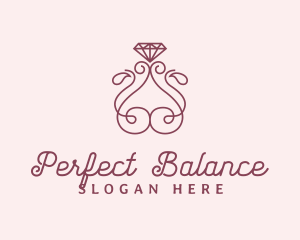 Premium Ornamental Jewelry logo design