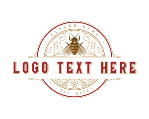 Honey Bee Ornamental logo