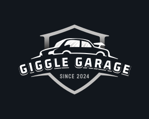 Shield Car Garage logo design