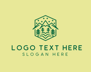 Green Outdoor Nature  Logo