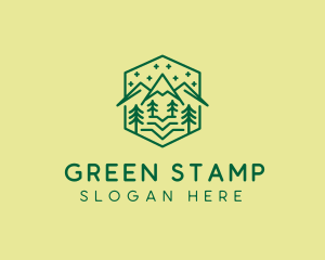 Green Outdoor Nature  logo design