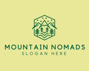 Green Outdoor Nature  logo design